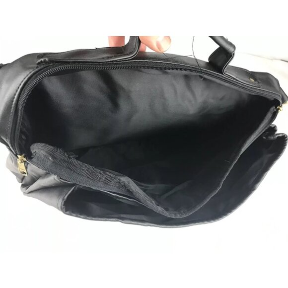 Original Carriage Collection Unisex Adults Black Shoulder Strap Messenger Bag - Picture 7 of 9